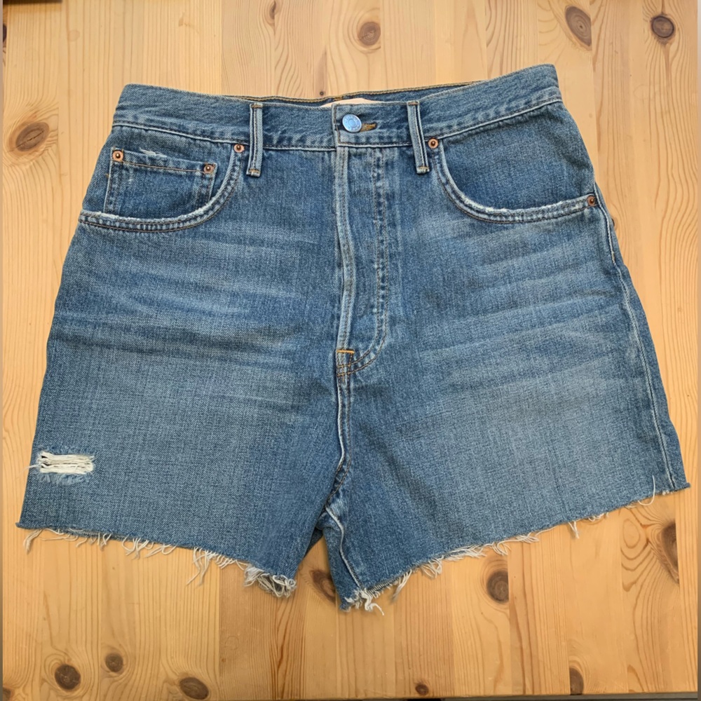 GRLFRND high rise shorts